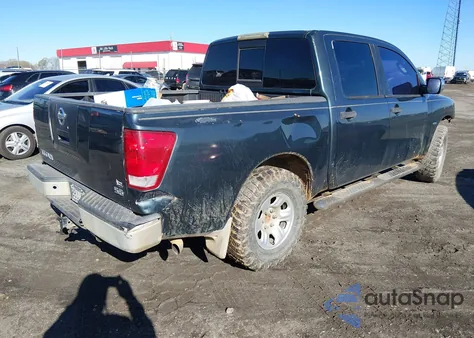 2004 Nissan Titan Xe from USA, damaged, VIN 1N6AA07A34N517413